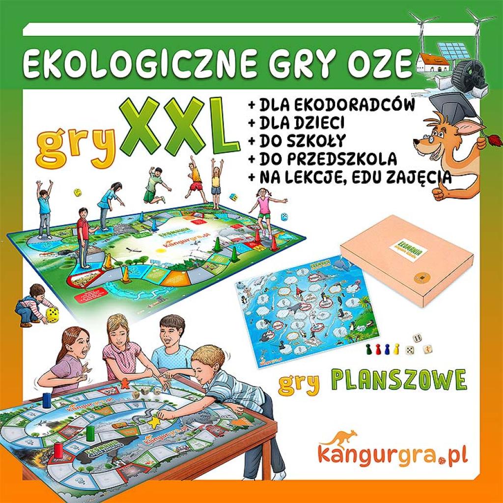 EKO GRY XXL dla dzieci OZE  