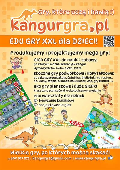 EKO GRY XXL dla dzieci OZE  