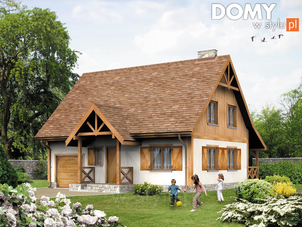 Gotowe projekty domów tradycyjnych od DomyWStylu
