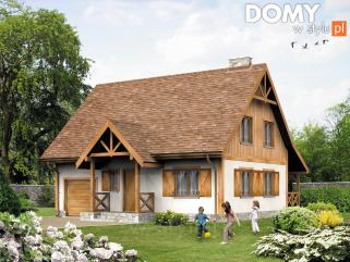 Gotowe projekty domów tradycyjnych od DomyWStylu