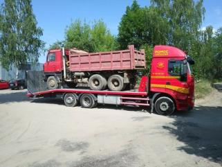 Holowanie ciężarowe, pomoc drogowa tir, transport