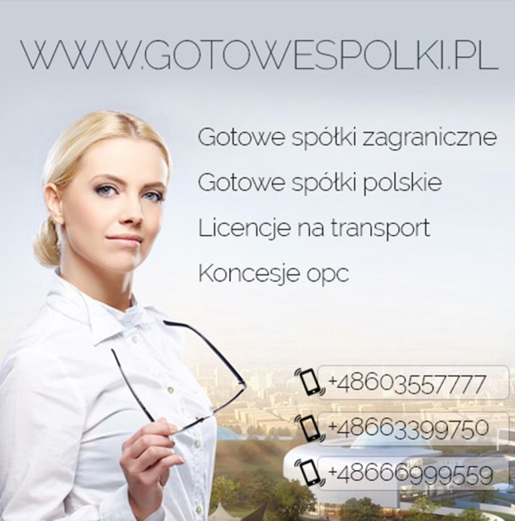 Licencja na spedycje, spółki transportowe  