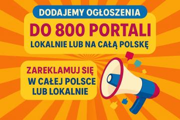 Publikacja ogłoszeń - lokalnie, ogólnopolsko 