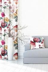 Róże, D-140, tkanina tapicerska, dekoracyjna