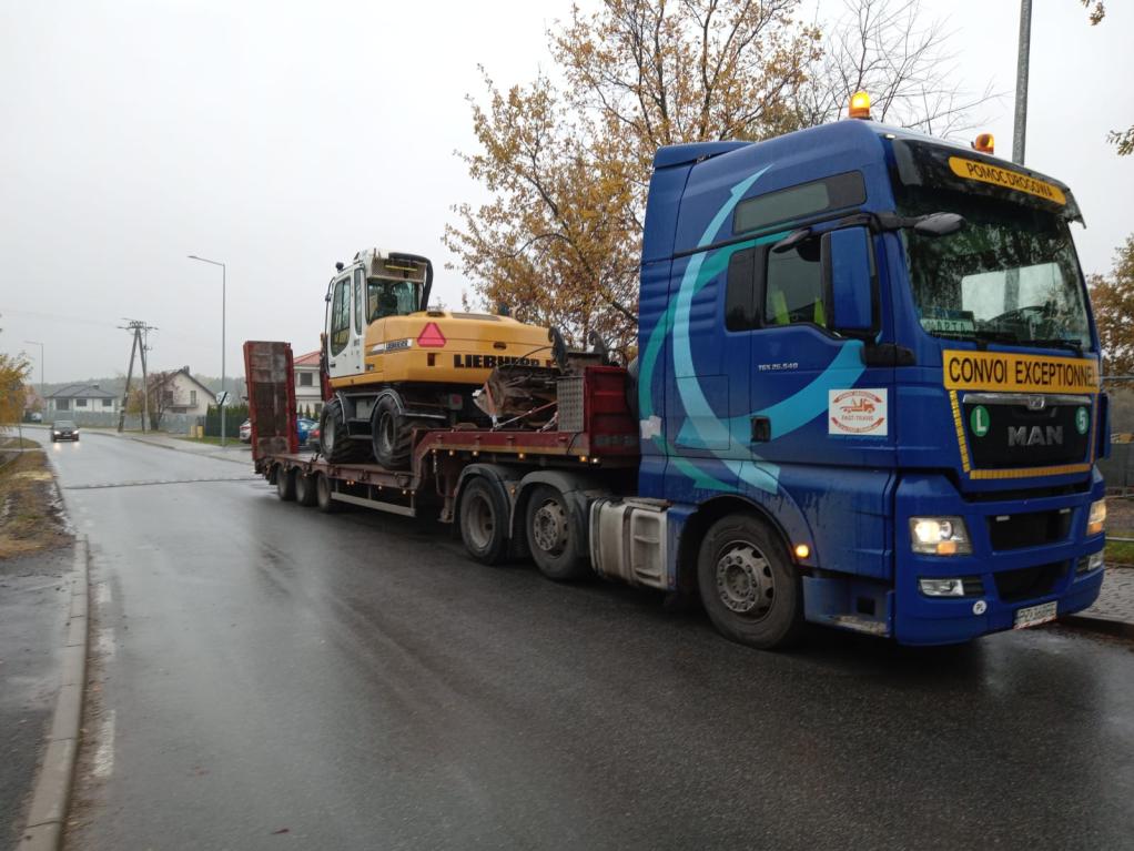 Transport podnośników teleskopowych Poznań